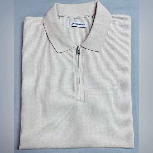 Jack and Jones Men's Standard Polo Flat Collar Size Small NWOT - Picture 5 of 7
